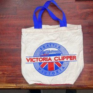 Victoria Clipper Canvas Tote- Seattle to Victoria
